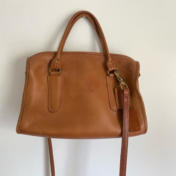 Coach Handbags - Vintage Rare Coach NYC Made Madison Satchel (#9725) in Putty